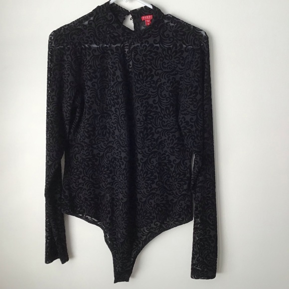 GUESS Bodysuit Sheer XL - Picture 1 of 7